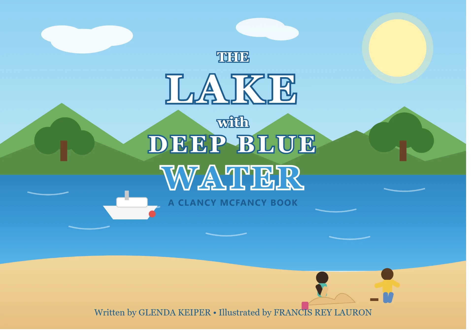 Cover of The Lake of Deep Blue Water